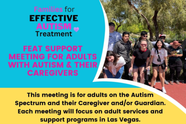 Adult Support Meeting - 18+ and their Caregivers